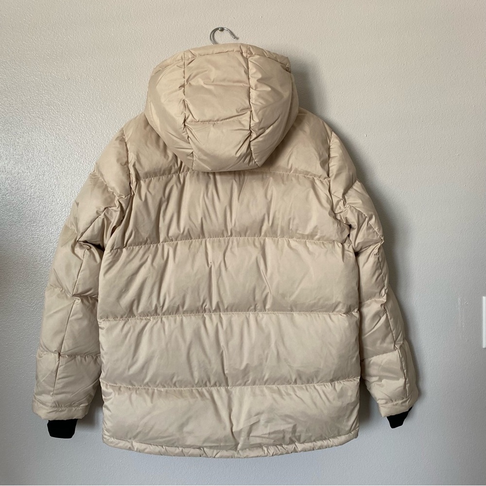 QUINCE Responsible Down Puffer Jacket Oatmilk Women’s Small New NWOT - Picture 5 of 11
